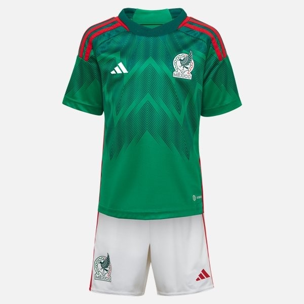 Camiseta México Replica Primera Ropa Niño 2022 2023 Azul